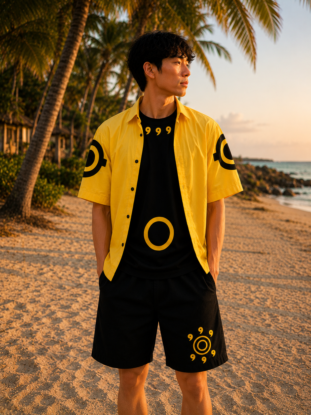 NARUTO'S NINE TAILS COSPLAY
