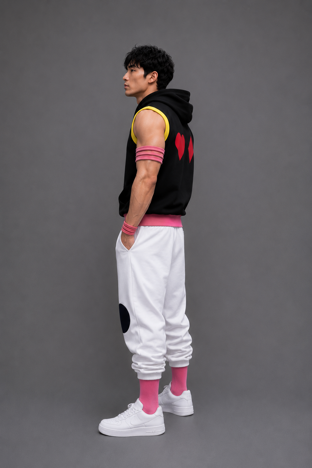 HISOKA BLACK COSPLAY
