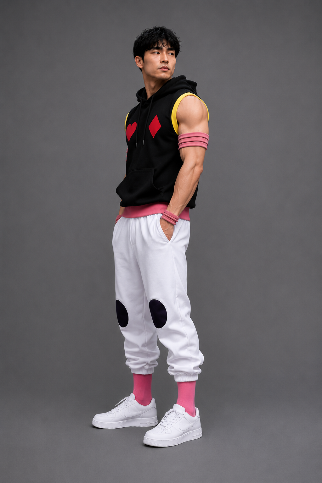 HISOKA BLACK COSPLAY