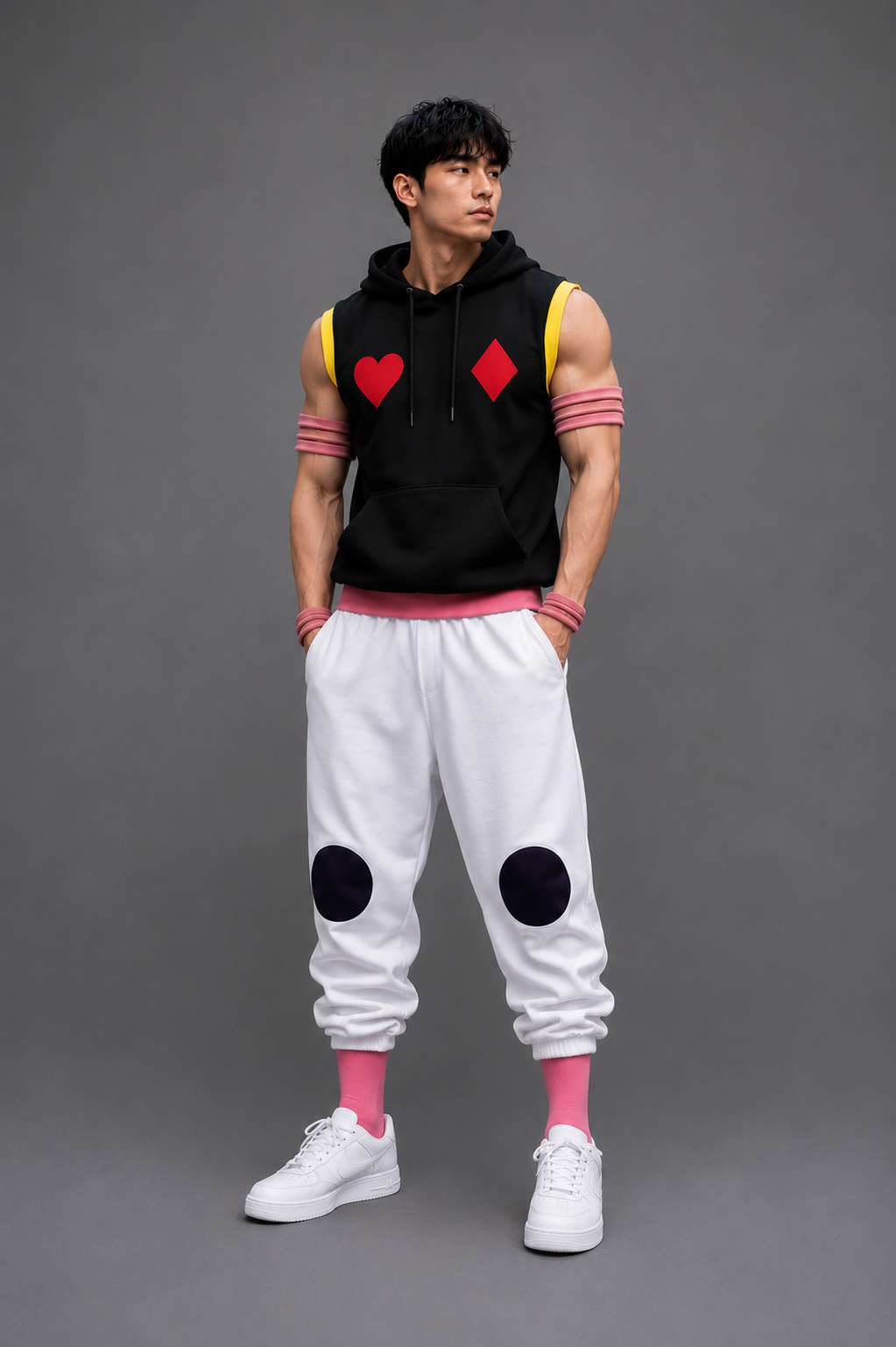 HISOKA BLACK COSPLAY