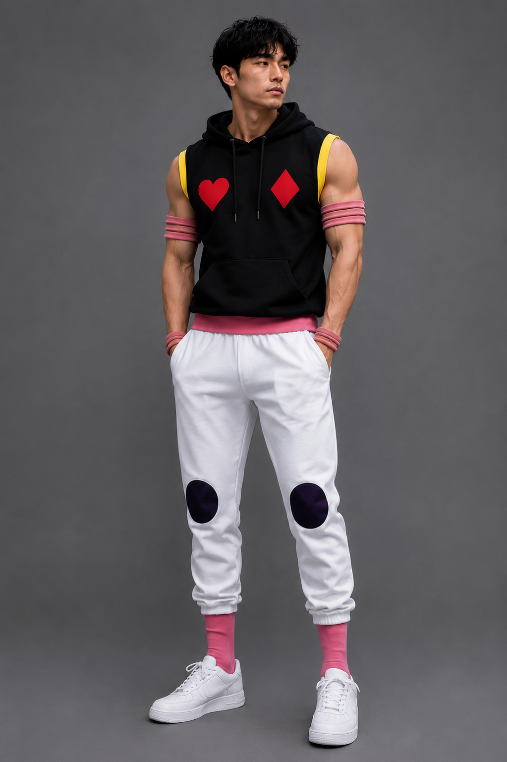 HISOKA BLACK COSPLAY