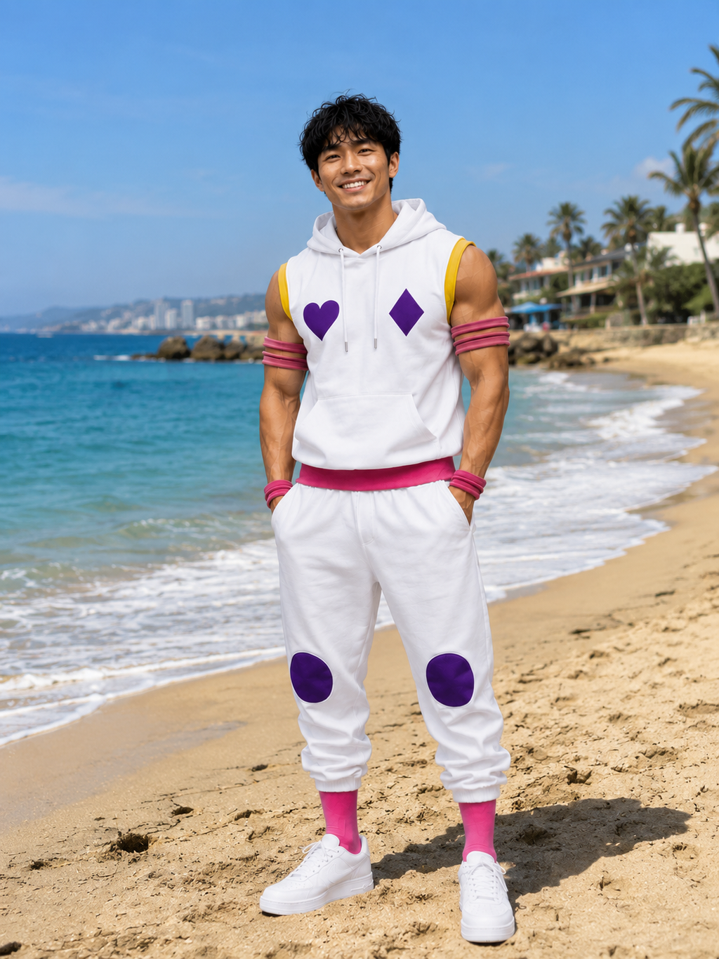 HISOKA WHITE COSPLAY