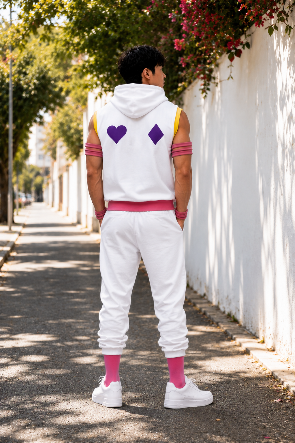 HISOKA WHITE COSPLAY