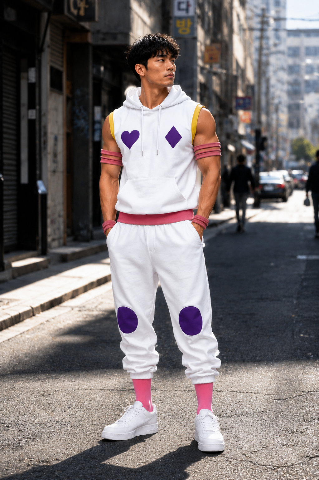 HISOKA WHITE COSPLAY