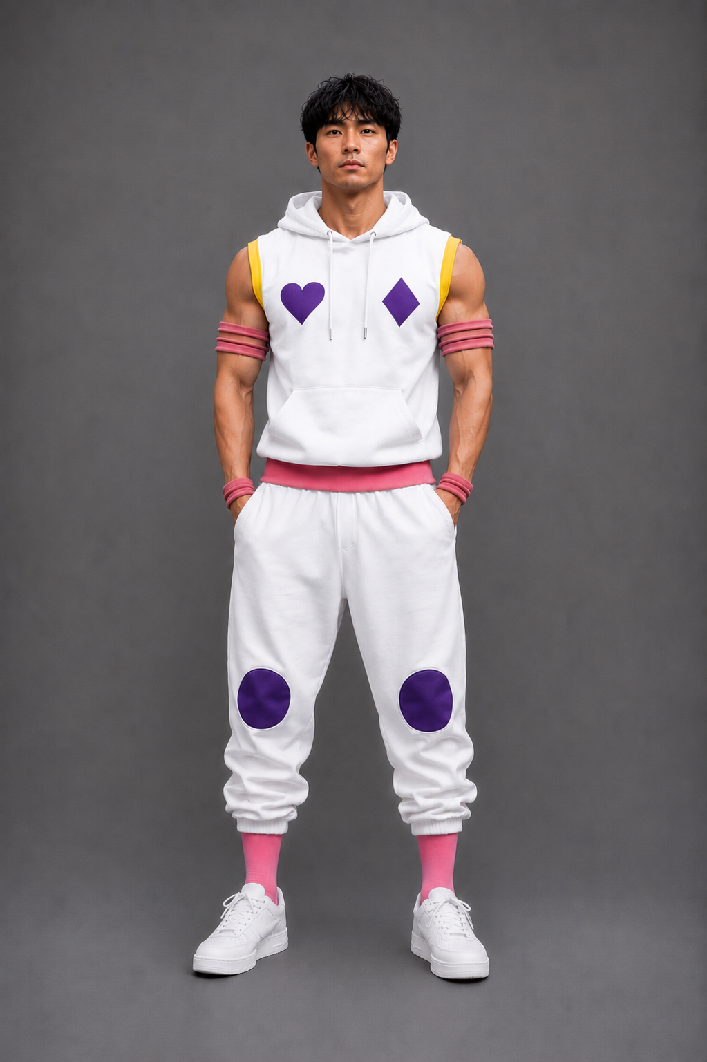 HISOKA WHITE COSPLAY
