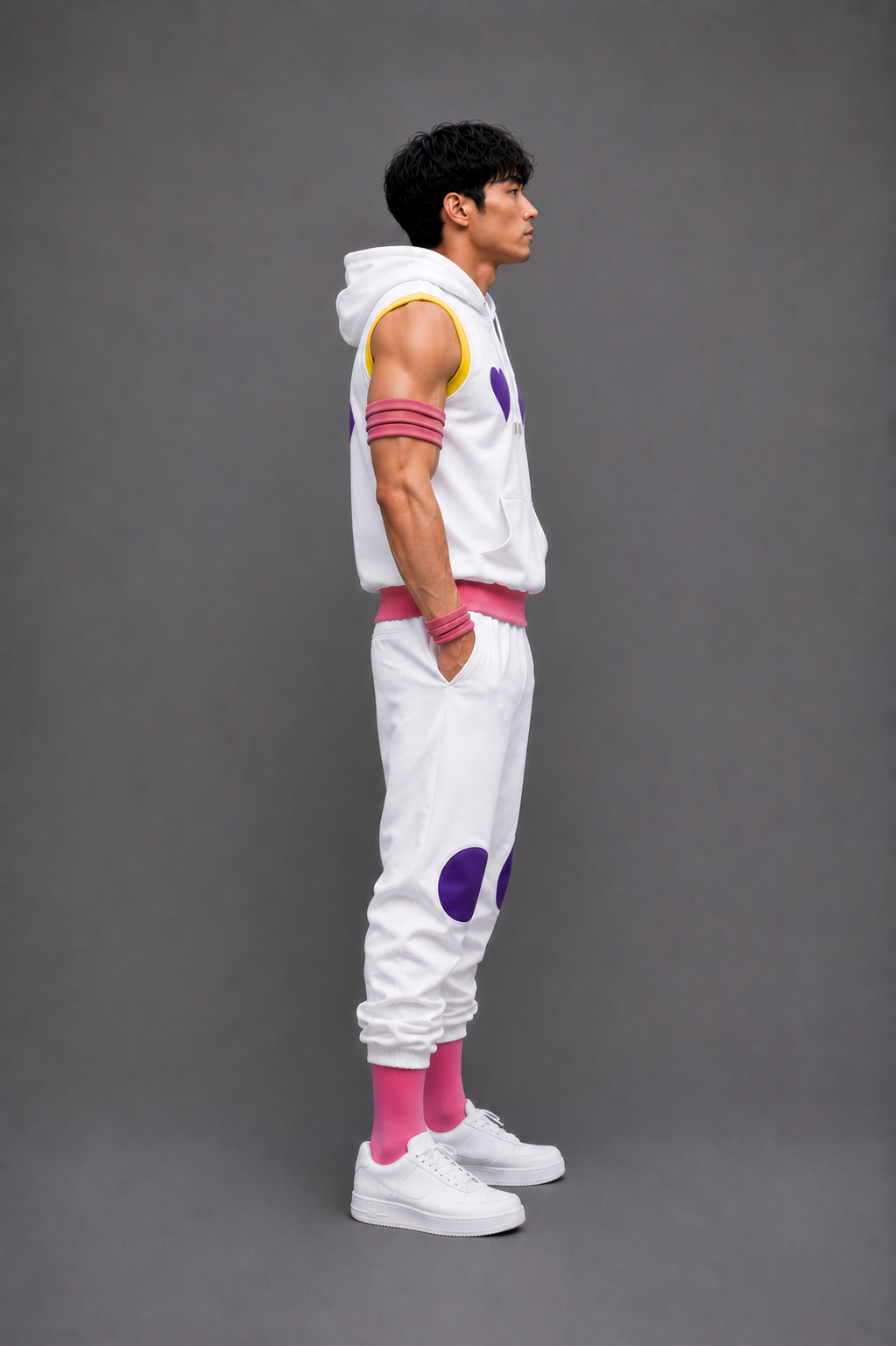 HISOKA WHITE COSPLAY