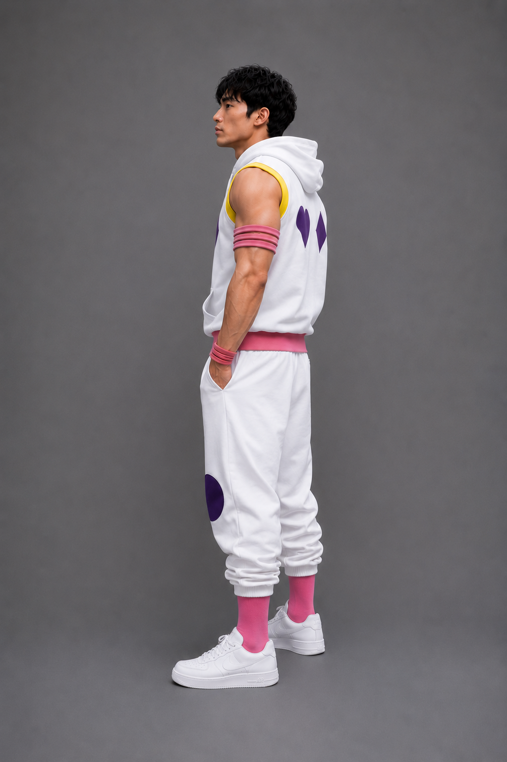 HISOKA WHITE COSPLAY