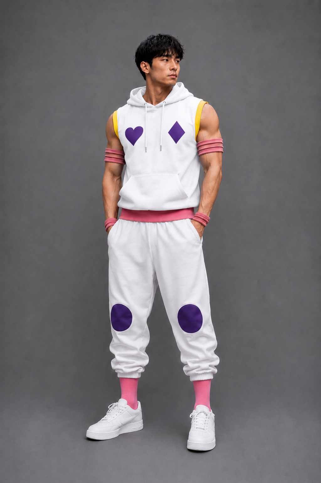 HISOKA WHITE COSPLAY