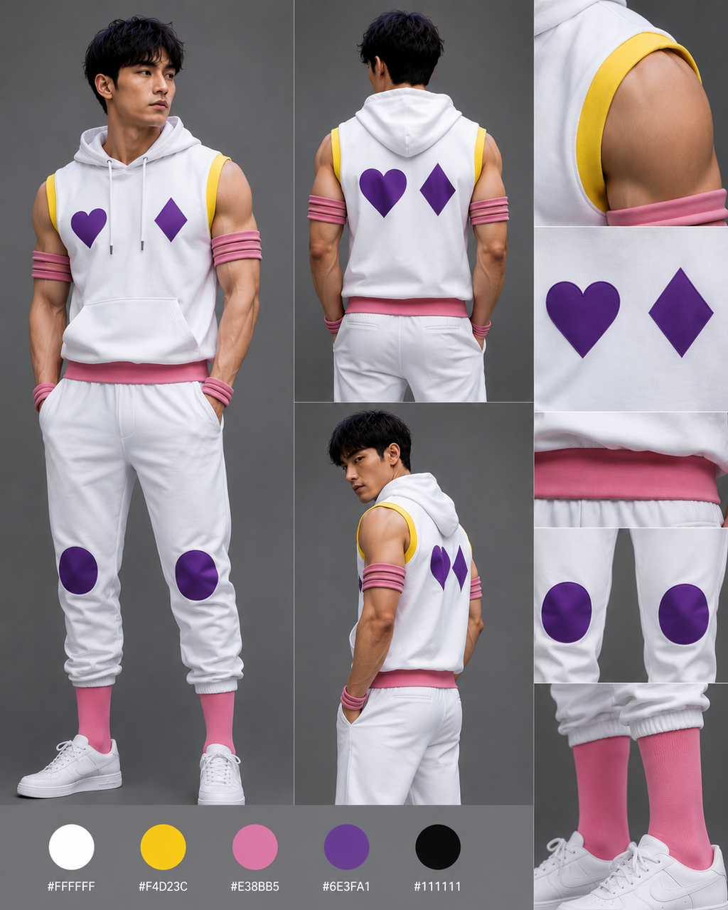 HISOKA WHITE COSPLAY